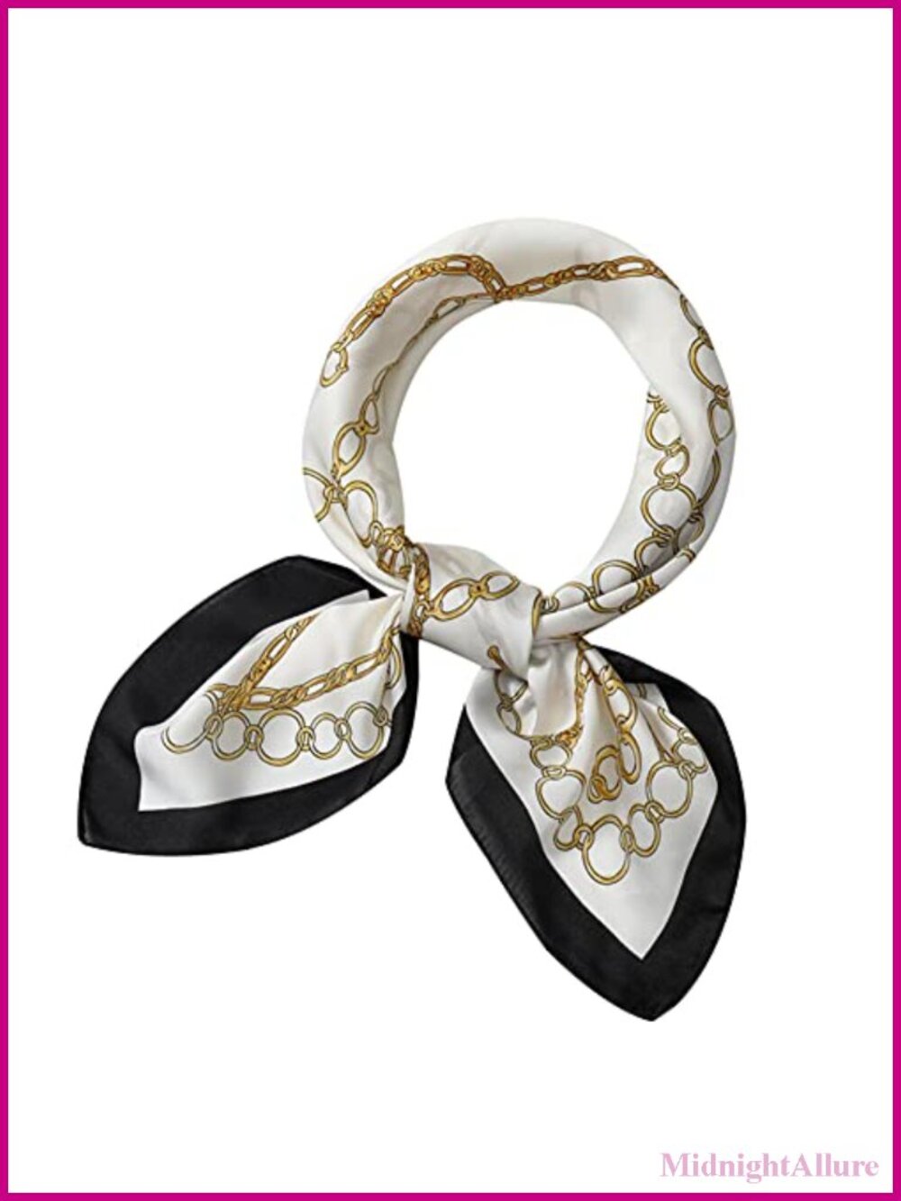 Satin Silk Square Scarf 27x27 Fashion Neckerchief Headscarf